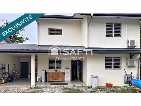 maison 3 chambres + mezzanine et atelier en r+1