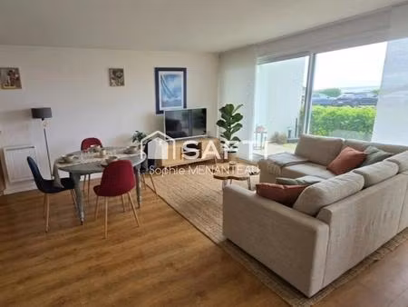 face mer: 47m2 2 terrasses sud ouest