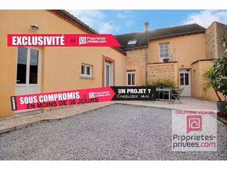 exclusivité - maison de ville avec vie en plain pied à 2 pas des commerces à châteauneuf s
