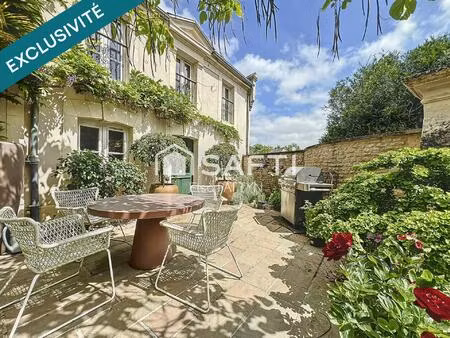 à vendre – maison de maître avec piscine dependances verger et parc – proximite caennaise