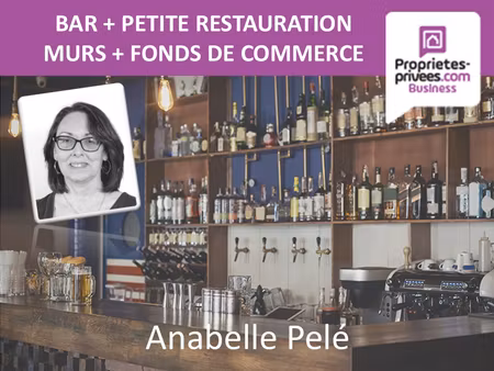 noirmoutier en l'ile - murs + fonds de commerce bar  snack  petite restauration