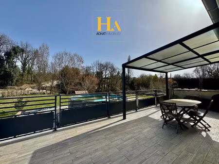 maison plain-pied de 2018  111m2  5 pièces  4 chambres  jardin de 1.200m2