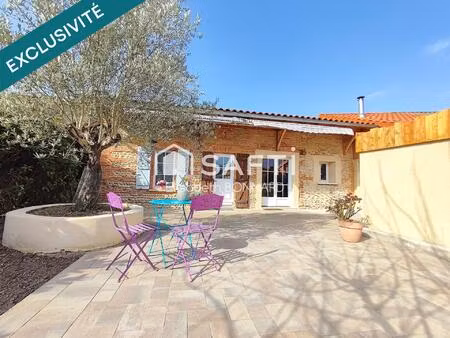 maison de caractère t6  160 m2  terrain de 1261 m2 sans vis à vis