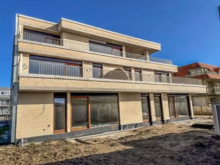 luxe nieuwbouw appartement 115m² met groot zonneterras 23m² en zicht op de duinen.