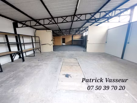 entrepôt de 315 m² divisible – multiples possibilités