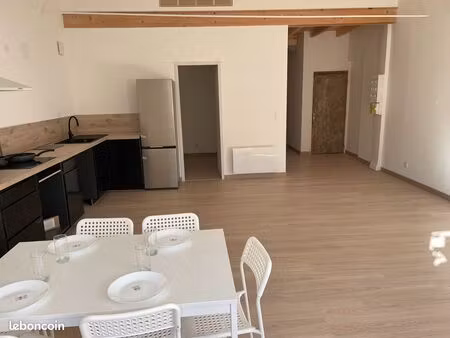 appartement t3 centre ville vic en bigorre