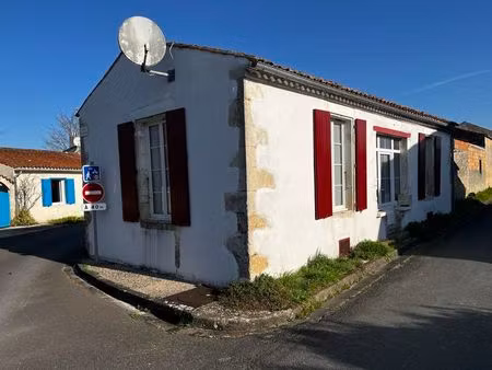 vente maison 3 pièces 78 m² saint-sornin (17600)