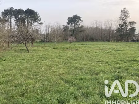 vente terrain à bâtir 750 m²