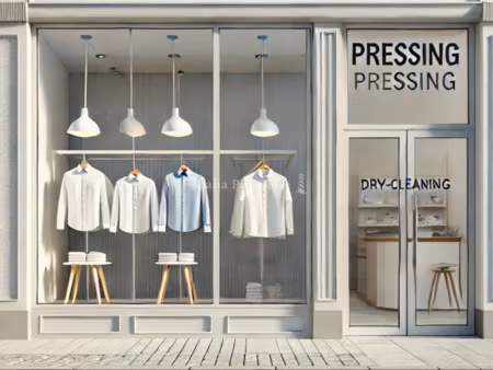 belle opportunite de reprise !! pressing à céder en plein coe