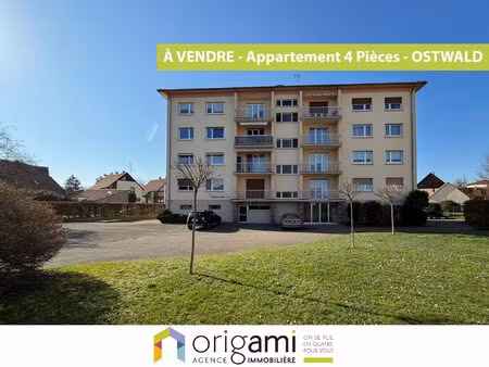 achat appartement 4 pièces 119m² ostwald 67540