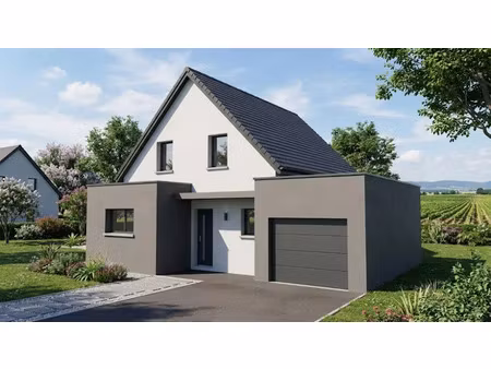 vente maison neuve 4 pièces 118 m² à oberhoffen-lès-wissembourg (67160)  312 000 €