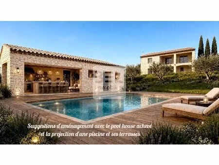 villa en vallee de ceze avec vue sur la plaine