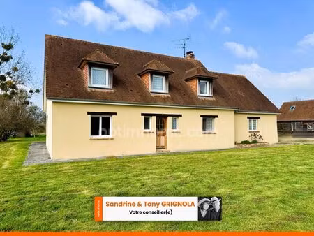 vente maison 6 pièces 160 m² beaufour-druval (14340)