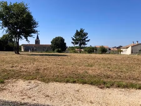 vente terrain 580 m² saint-vaize (17100)