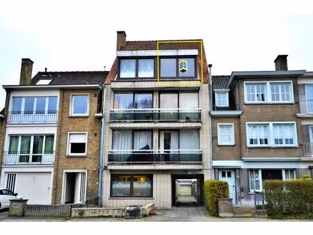 dakappartement met 1 slaapkamer