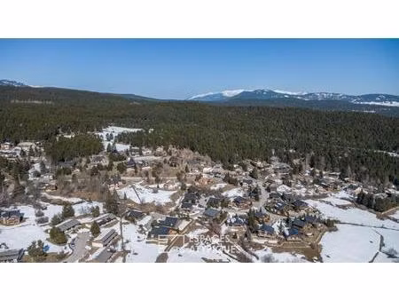 chalet de prestige avec accès privé à bolquère