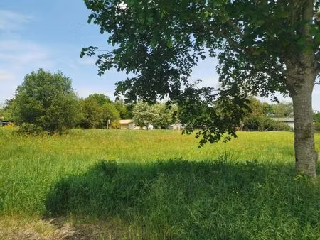 vente terrain 750 m² roaillan (33210)