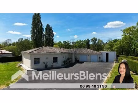 maison familiale 4 chambres – piscine  étang  véranda  garages