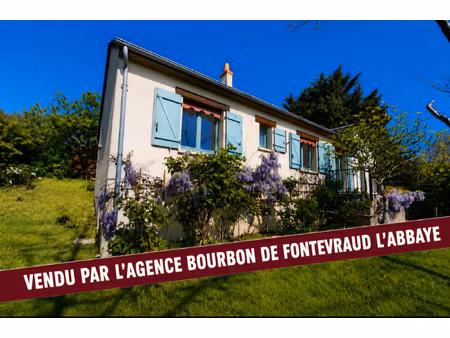 achat maison 4 pièces 76m² fontevraud l abbaye 49590