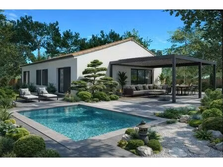 vente maison à construire 90 m² chaniers (17610)