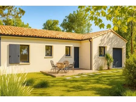 vente maison à construire 80 m² chaniers (17610)