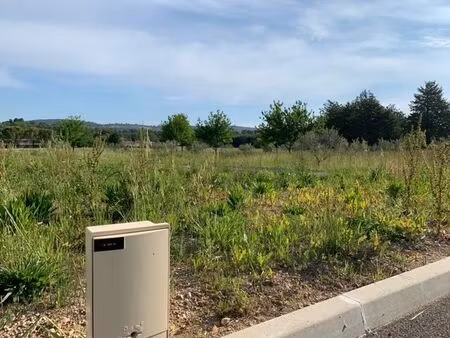 vente terrain à construire 500 m² brignoles (83170)