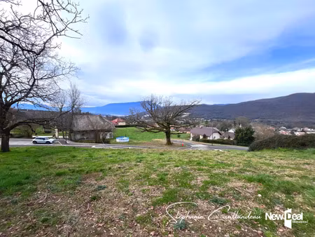 vente terrain 825 m² grésy-sur-aix (73100)