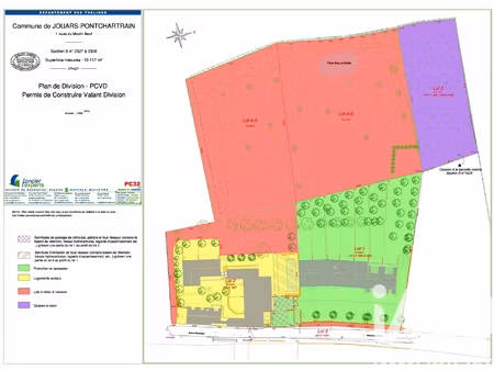 vente terrain loisirs 5 310 m²