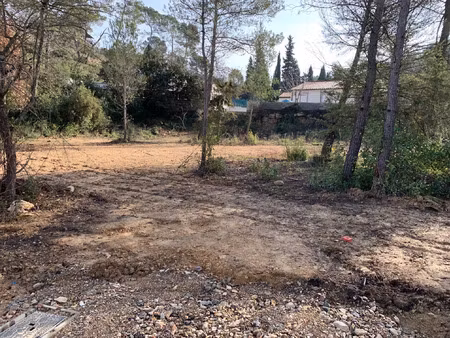 vente terrain à construire 750 m² brignoles (83170)