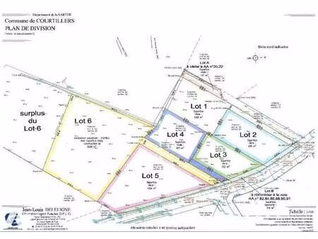 terrain constructible à vendre