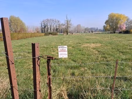 terrain constructible à vendre