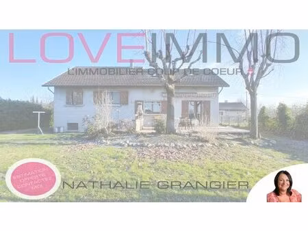 maison de 119 m2 avec sous sol complet sur 1505 m2 de terrain