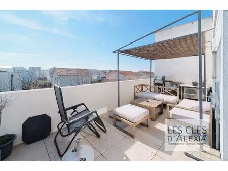 appartement t3 – 64 23 m² – terrasse 20 m² – parking privatif – résidence récente 2020 – s