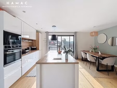 rochetaillée-sur-saône - t4 lumineux – dernier étage – 75 m²