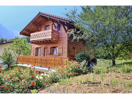 vente chalet 4 pièces 95 m² à reyvroz (74200)  450 000 €