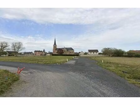 terrain constructible viabilisé à vendre