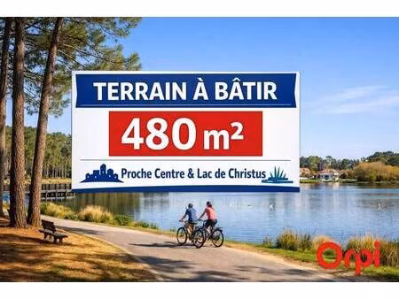 terrain constructible viabilisé à vendre