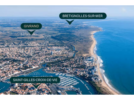 vente terrain à givrand (85800) : à vendre / givrand