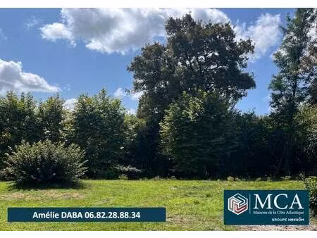 terrain constructible à vendre