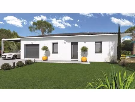 terrain avec maison neuve à vendre