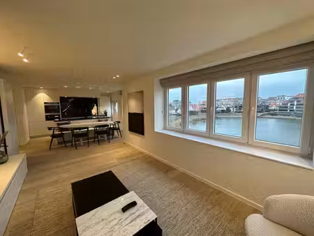 appartement rénové avec vue frontal sur le zegemeer à knokke
