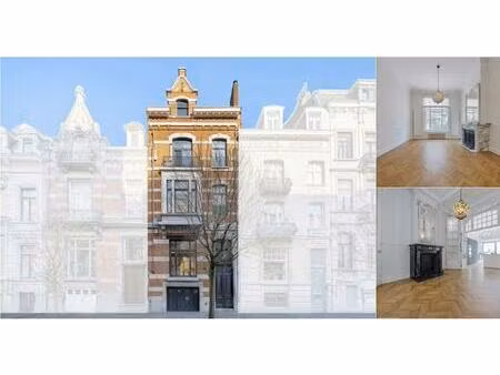 maison de maître à vendre à avenue michel ange 16 bruxelles (vbd95535)