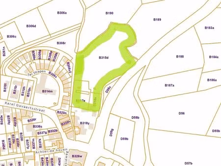 terrain à vendre à itegem € 75.000 (llviw) - bvba vastgoed de cat | zimmo