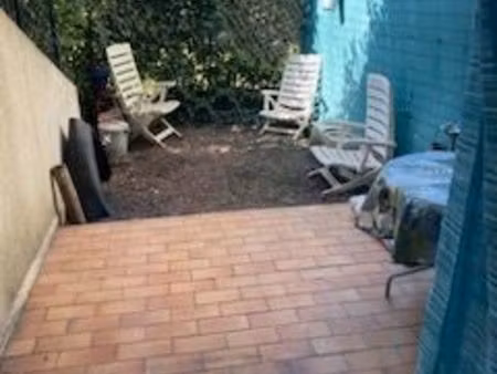 studio meublé avec terrasse