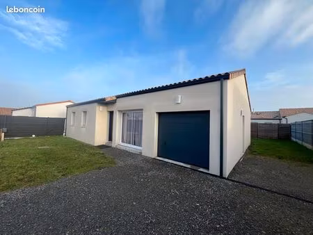 maison plain-pied 93m² 3 chambres + garage