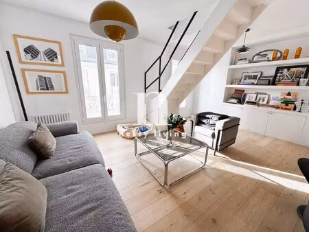 paris 15 - dernier etage - duplex en parfait etat