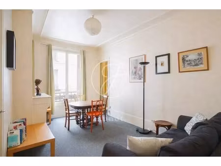 paris 18e - cimetière de montmartre / cavallotti - appartement à vendre - 2/3 pièces - 46 