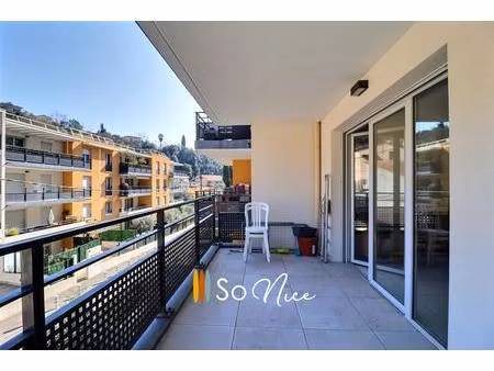 gairaut 06000 nice - grand type 2 meublé et climatisé avec terrasse et garage