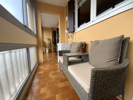 vente appartement balaruc les bains  68m² 3 pièces 200 000€ avec balcon