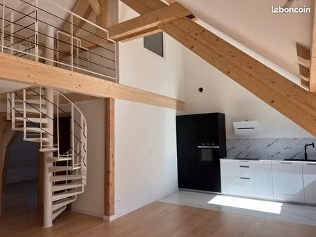 vente d’un appartement en duplex